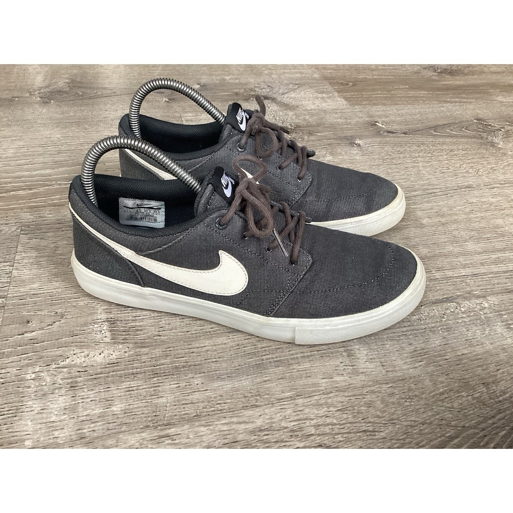 Nike SB Portmore II Solar Mens 7.5 Skate Shoes Sneakers Blue/Gray 880269-011